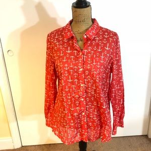 Women’s Old Navy Button Down Shirt Sz XL